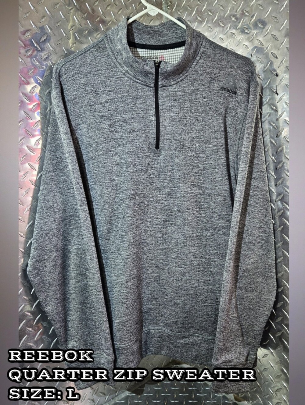 2FOR$40 Reebok Half-Zip Sweater